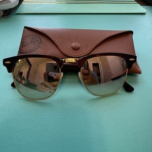 Gold Framed Sunglasses